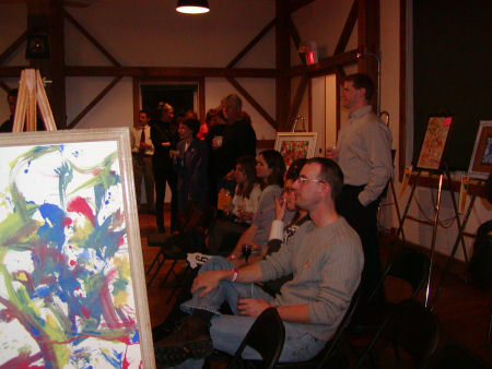 A photo of the audience.