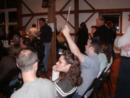 Auction bidding.